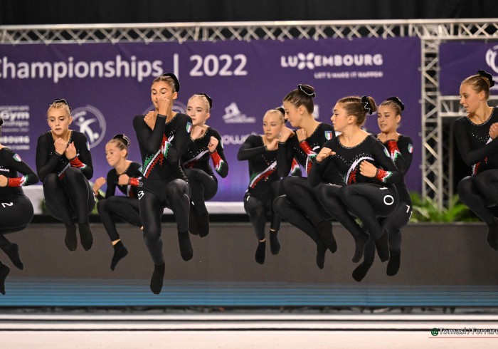 Lussemburgo - Europeo TeamGym - Finali Junior femminili